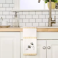 Saturday Knight Dancing Butterflies Hand Towel 2-pc. Animals + Insects Hand Towel