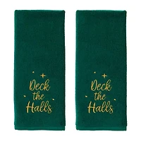 Saturday Knight Deck The Halls 2-pc. Hand Towel