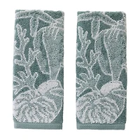 Saturday Knight South Seas Shell 2-pc. Embellished Beach + Nautical Hand Towel