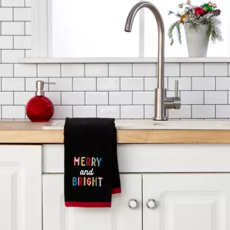 Saturday Knight Rainbows Merry 2-pc. Hand Towel