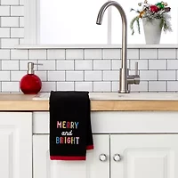 Saturday Knight Rainbows Merry 2-pc. Hand Towel