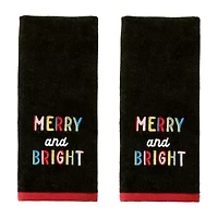 Saturday Knight Rainbows Merry 2-pc. Hand Towel