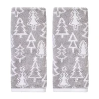 Saturday Knight Mod Tree 2-pc. Embellished Hand Towel