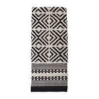 Saturday Knight Diamond Grid 2-pc. Embellished Geometric Hand Towel