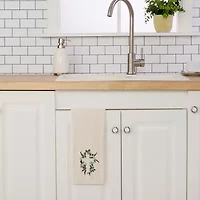 Saturday Knight Cross With Greenery Hand Towel 2-pc. Hand Towel