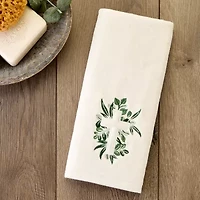 Saturday Knight Cross With Greenery Hand Towel 2-pc. Hand Towel