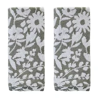 Saturday Knight Bedford Floral 2-pc. Embellished Hand Towel