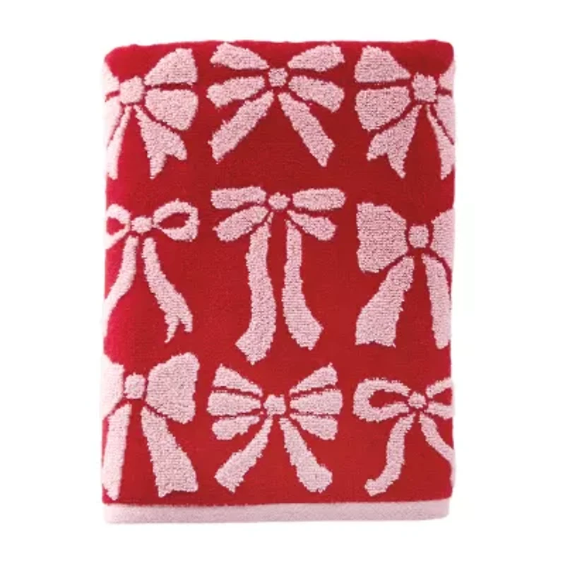 Saturday Knight Bow Embellished Bows Bath Towel