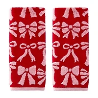 Saturday Knight Bow 2-pc. Embellished Hand Towel