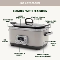 GreenPan Elite 6 Qt Slow Cooker