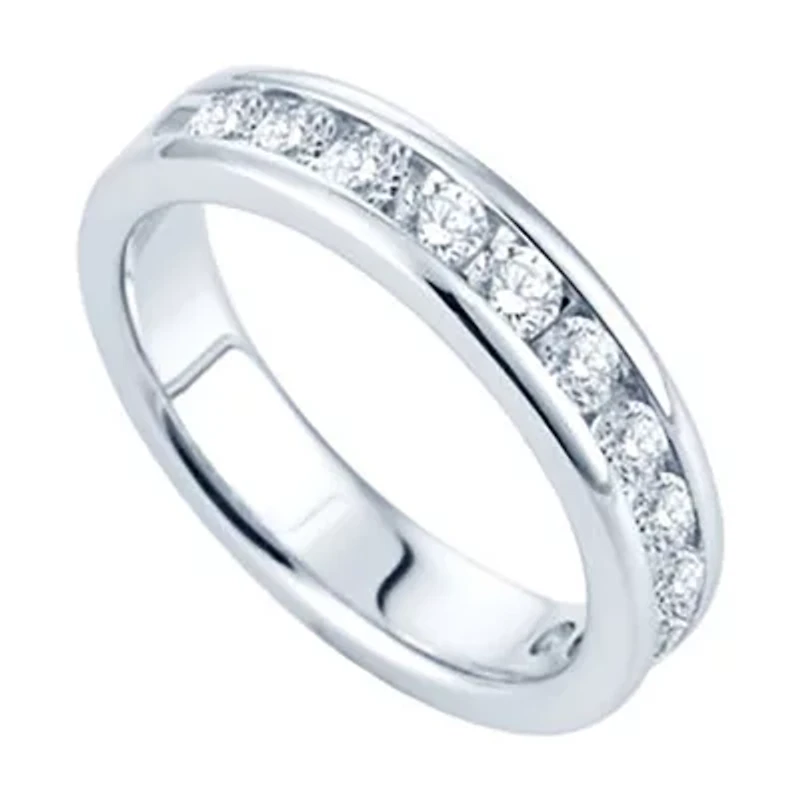 1 CT.T.W. Channel-Set Natural Diamond Band