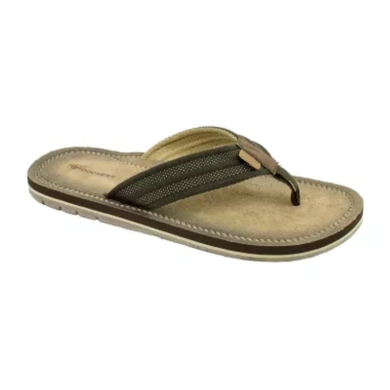 Dockers® Microfiber Footbed Flip-Flops