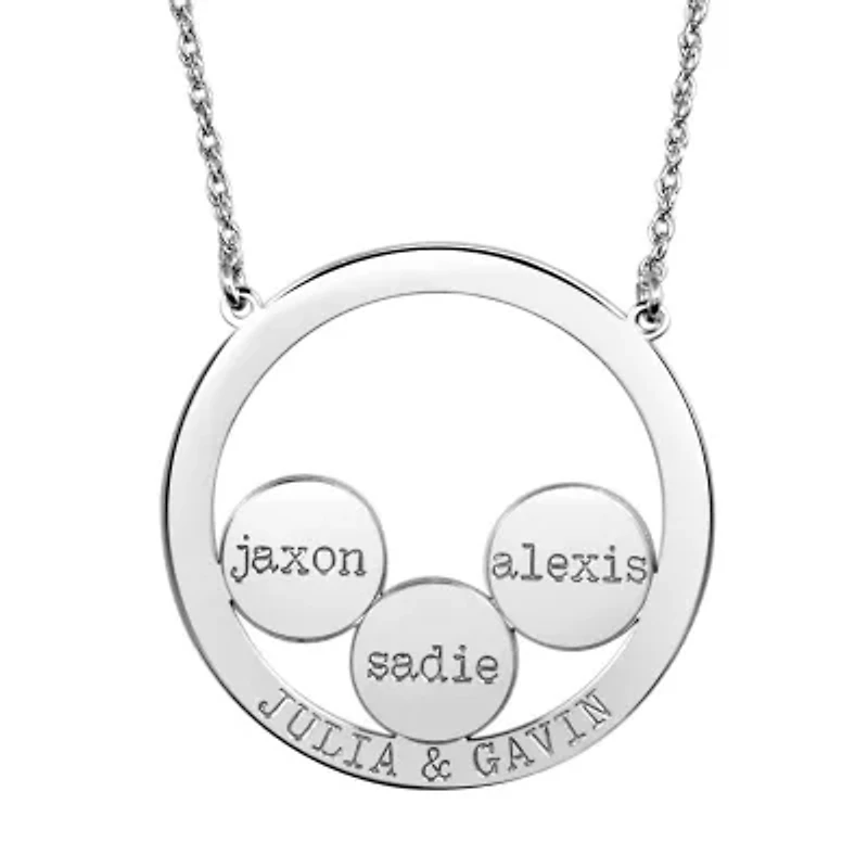 Womens 10K Gold 18 Inch Pendant Necklace