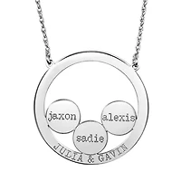 Womens 10K Gold 18 Inch Pendant Necklace