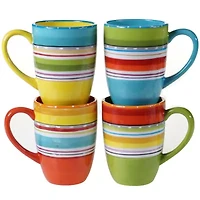 Certified International Mariachi Set of 4 Mugs