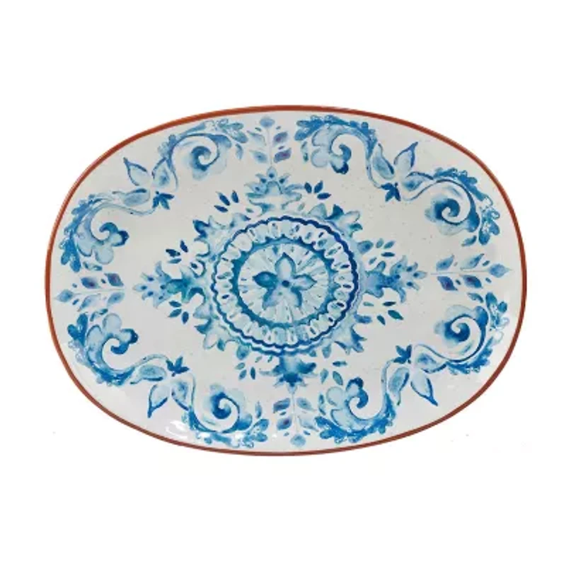 Certified International Porto Ceramic Serving Platter