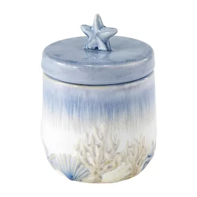 Avanti Abstract Coastal Bathroom Canister
