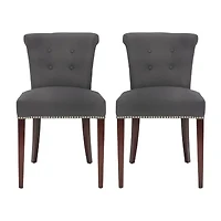 Arion Dining Collection 2-pc. Upholstered Tufted Dining Chair