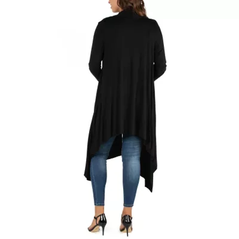 24seven Comfort Apparel Womens Maternity Midweight Soft Shell Vest