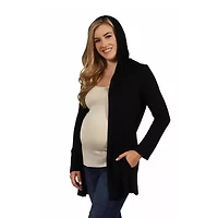 24seven Comfort Apparel Womens Maternity Midweight Soft Shell Vest