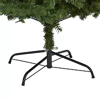 Nearly Natural 8 Foot Vermont Fir With 450 Clear Led Lights Pre-Lit Artificial Christmas Tree