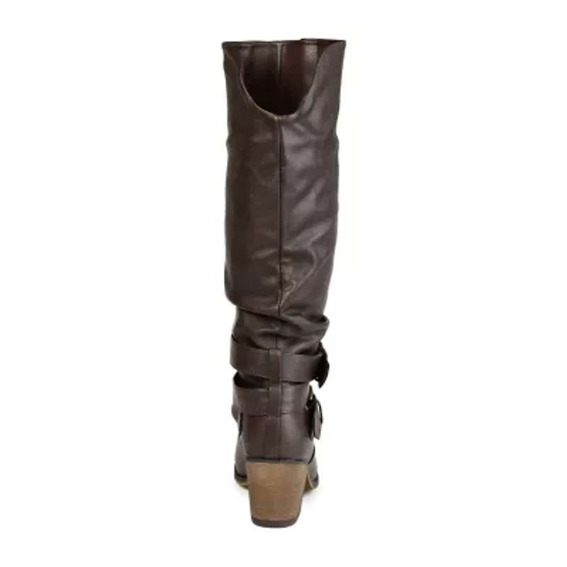 Journee Collection Womens Late Riding Boots