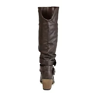 Journee Collection Womens Late Riding Boots
