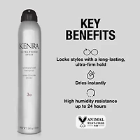 Kenra Ultra Freeze Spray 30 10 Oz Hair Spray 10 oz.