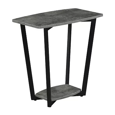 Convenience Concepts Graystone Accent Furniture Storage End Table