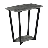 Convenience Concepts Graystone Accent Furniture Storage End Table