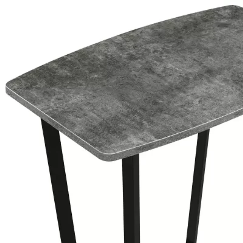 Convenience Concepts Graystone Accent Furniture Storage End Table