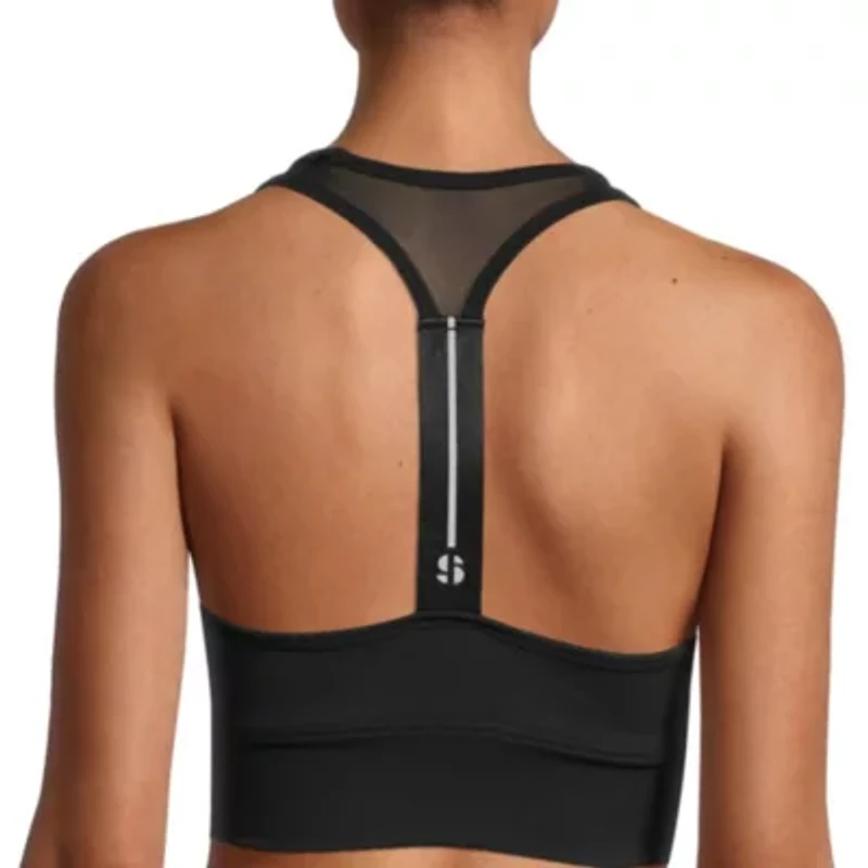 Sports Illustrated Womens Medium Support Sports Bra