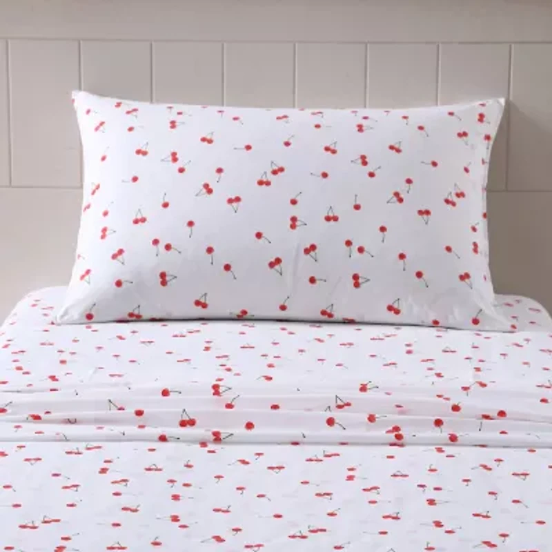 Poppy & Fritz Cotton Percale Sheet Set
