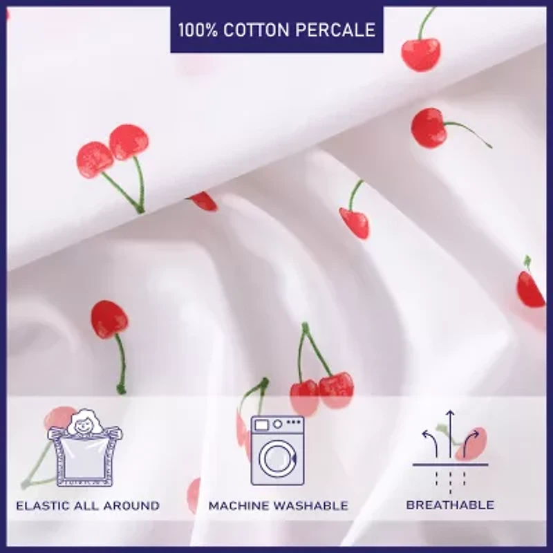 Poppy & Fritz Cotton Percale Sheet Set