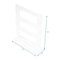 Home Expressions Acrylic Earring Jewelry Organizer