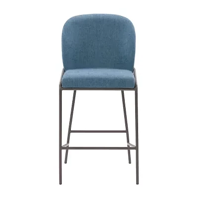 Corliving Blakeley Counter Height Upholstered Bar Stool
