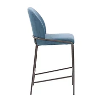 Corliving Blakeley Counter Height Upholstered Bar Stool