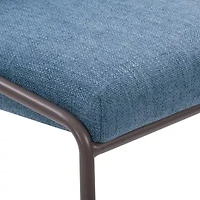 Corliving Blakeley Counter Height Upholstered Bar Stool