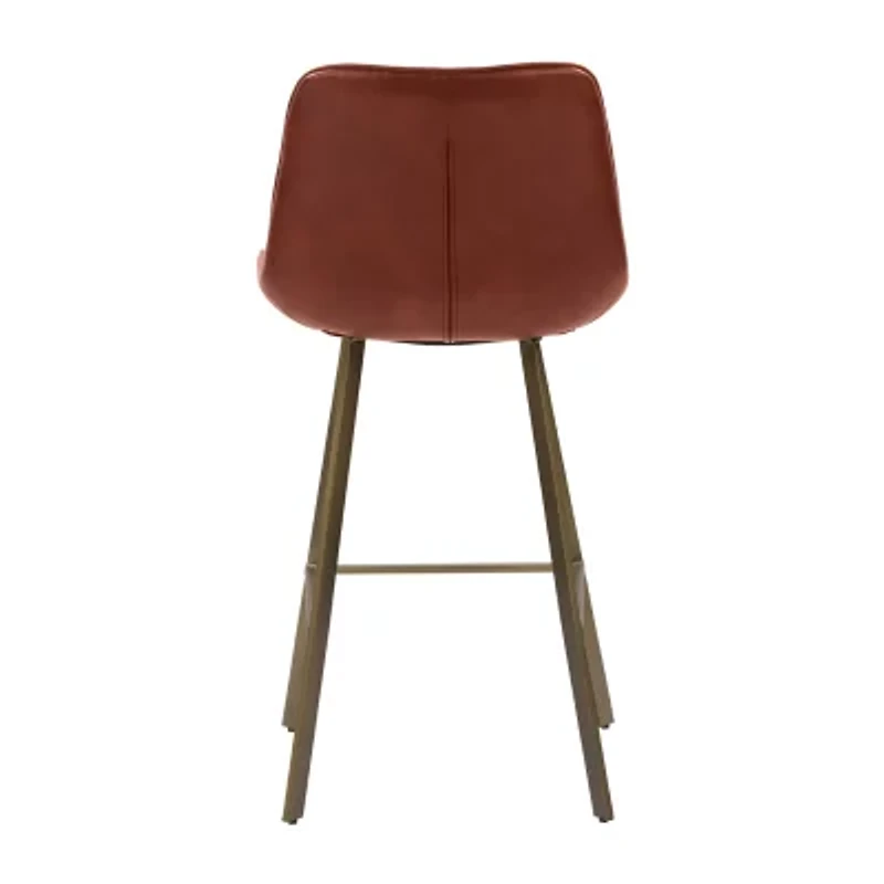 Corliving Christoff Stool 2-pc. Counter Height Upholstered Bar