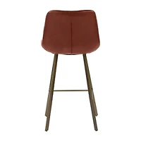 Corliving Christoff Stool 2-pc. Counter Height Upholstered Bar