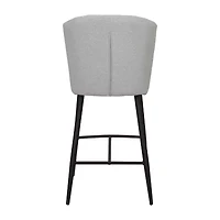 Corliving Jasper Counter Height Upholstered Bar Stool
