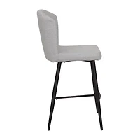 Corliving Jasper Counter Height Upholstered Bar Stool
