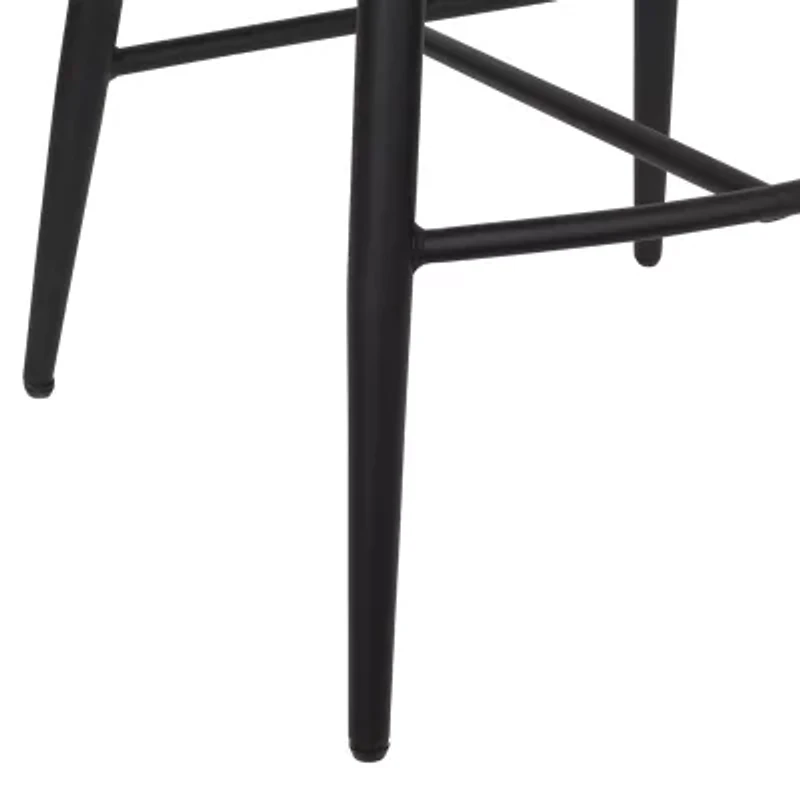 Corliving Jasper Counter Height Upholstered Bar Stool