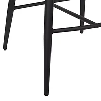Corliving Jasper Counter Height Upholstered Bar Stool