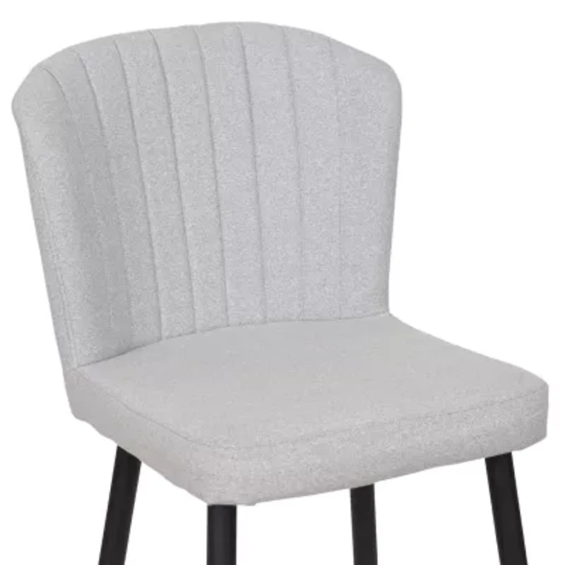 Corliving Jasper Counter Height Upholstered Bar Stool