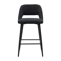 Corliving Talia 2-pc. Counter Height Upholstered Bar Stool