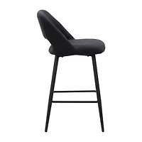 Corliving Talia 2-pc. Counter Height Upholstered Bar Stool