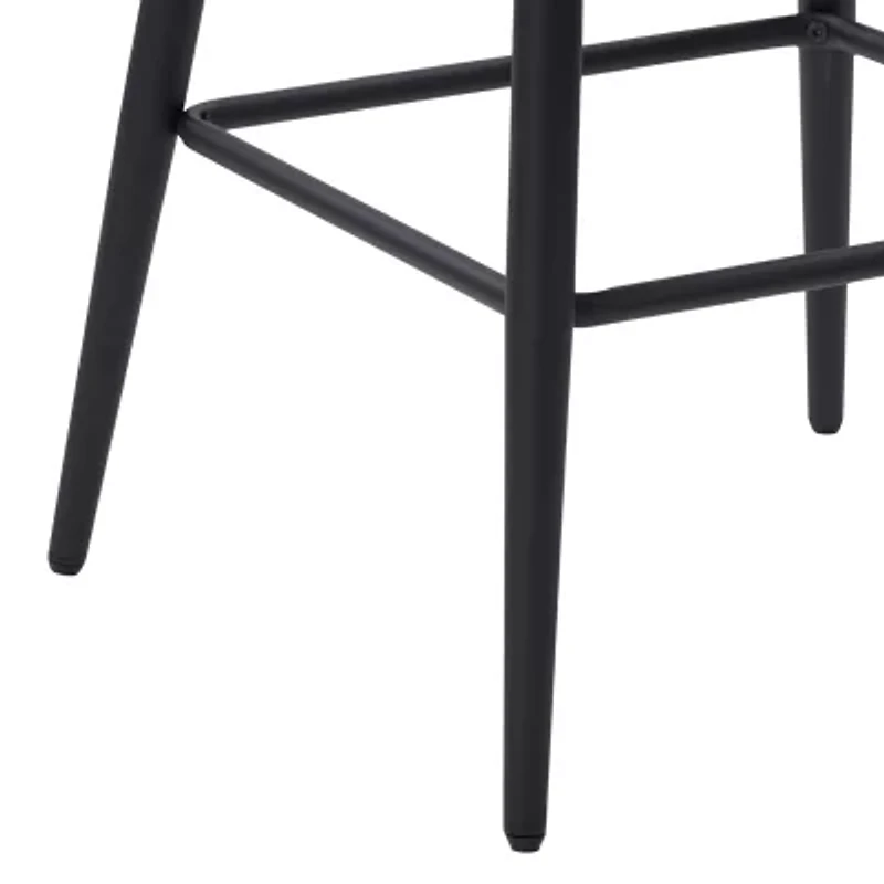 Corliving Talia 2-pc. Counter Height Upholstered Bar Stool