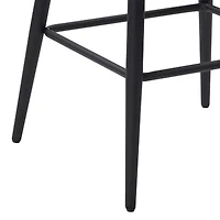 Corliving Talia 2-pc. Counter Height Upholstered Bar Stool
