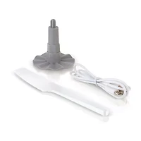 Euro Cuisine Cordless / Rechargeable Chopper with Scale and two glass bowl